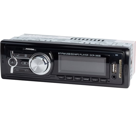 Автомагнитола DIGMA DCR-360B 1 DIN, 4x50 Вт 1088434