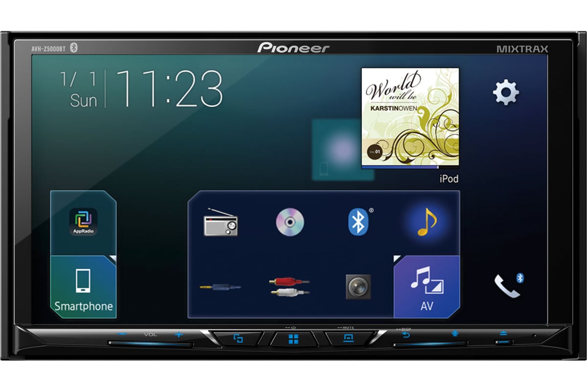 Автомагнитола PIONEER AVH-Z5000BT - выгодная цена, отзывы, характеристики,  фото - купить в Москве и РФ