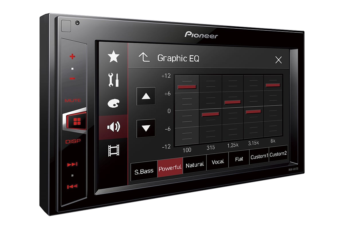 Автомагнитола PIONEER 2Din, бездисковая MVH-AV170 - выгодная цена, отзывы,  характеристики, фото - купить в Москве и РФ