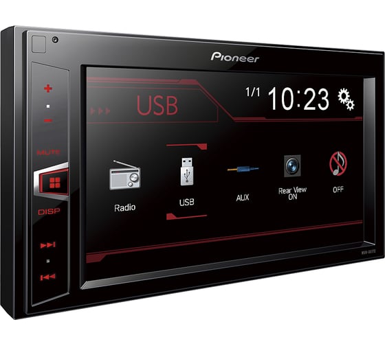 Автомагнитола PIONEER 2Din, бездисковая MVH-AV170