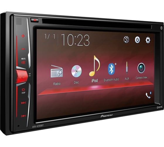 Автомагнитола PIONEER 2DIN AVH-A200BT 1
