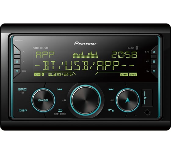 Автомагнитола PIONEER 2DIN MVH-S620BT