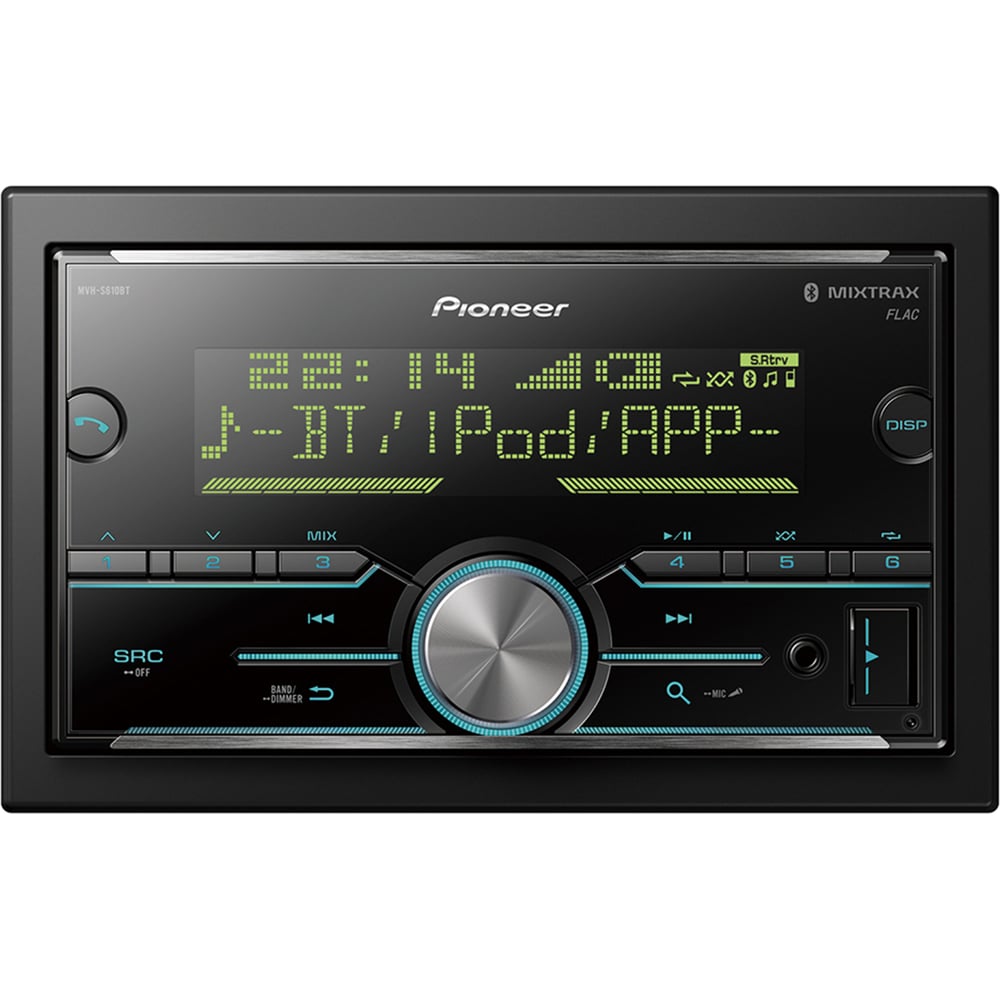 Автомагнитола PIONEER 2DIN MVH-S610BT - выгодная цена, отзывы,  характеристики, фото - купить в Москве и РФ