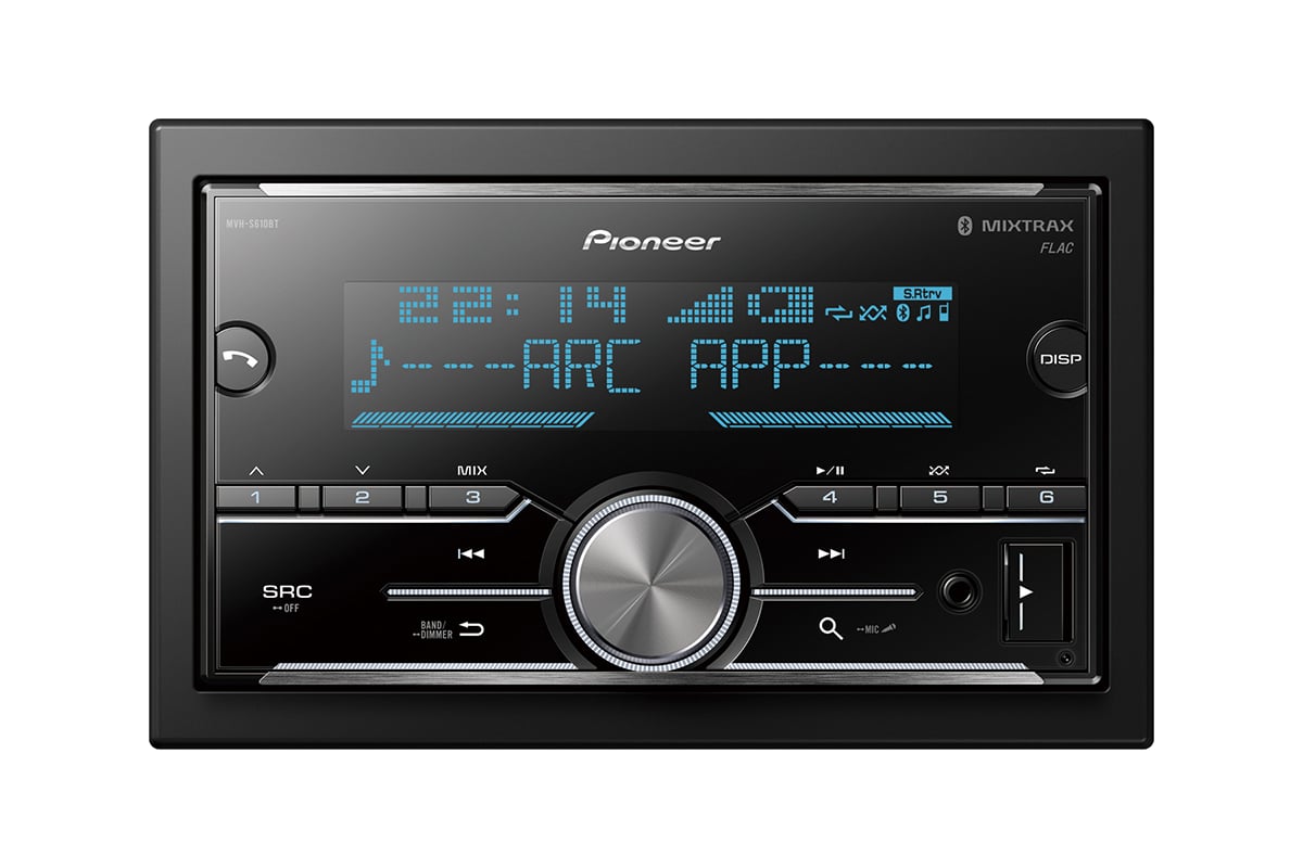 Автомагнитола PIONEER 2DIN MVH-S610BT - выгодная цена, отзывы,  характеристики, фото - купить в Москве и РФ