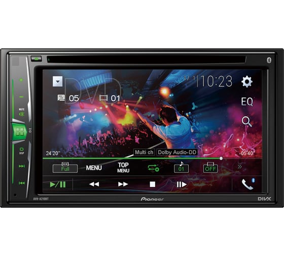 Автомагнитола PIONEER 2DIN AVH-A210BT
