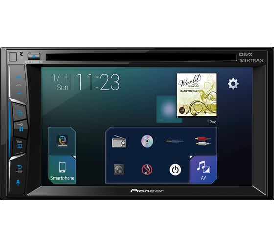 Автомагнитола PIONEER 2DIN AVH-Z1000DVD