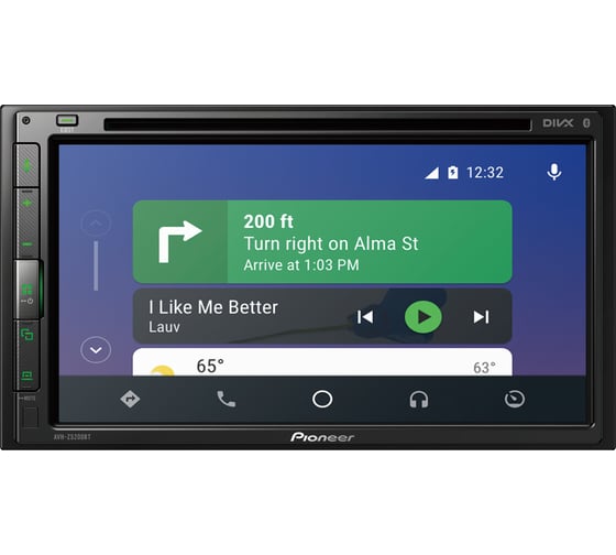 Автомагнитола PIONEER 2DIN AVH-Z5200BT