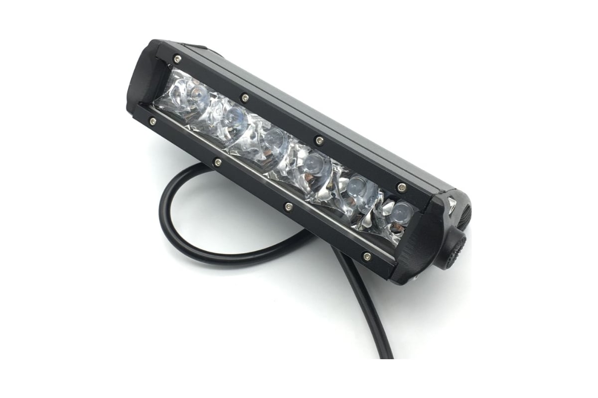 Светодиодная балка Вымпел 5D-30W-S дальний свет, узкая, 6 LED, 30W 5253