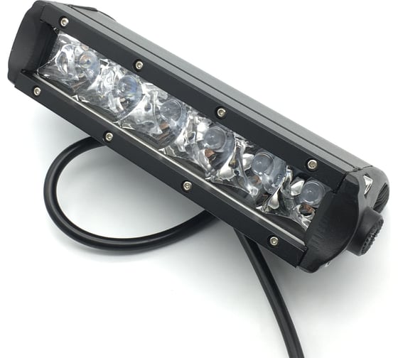 Светодиодная балка Вымпел 5D-30W-S дальний свет, узкая, 6 LED, 30W 5253