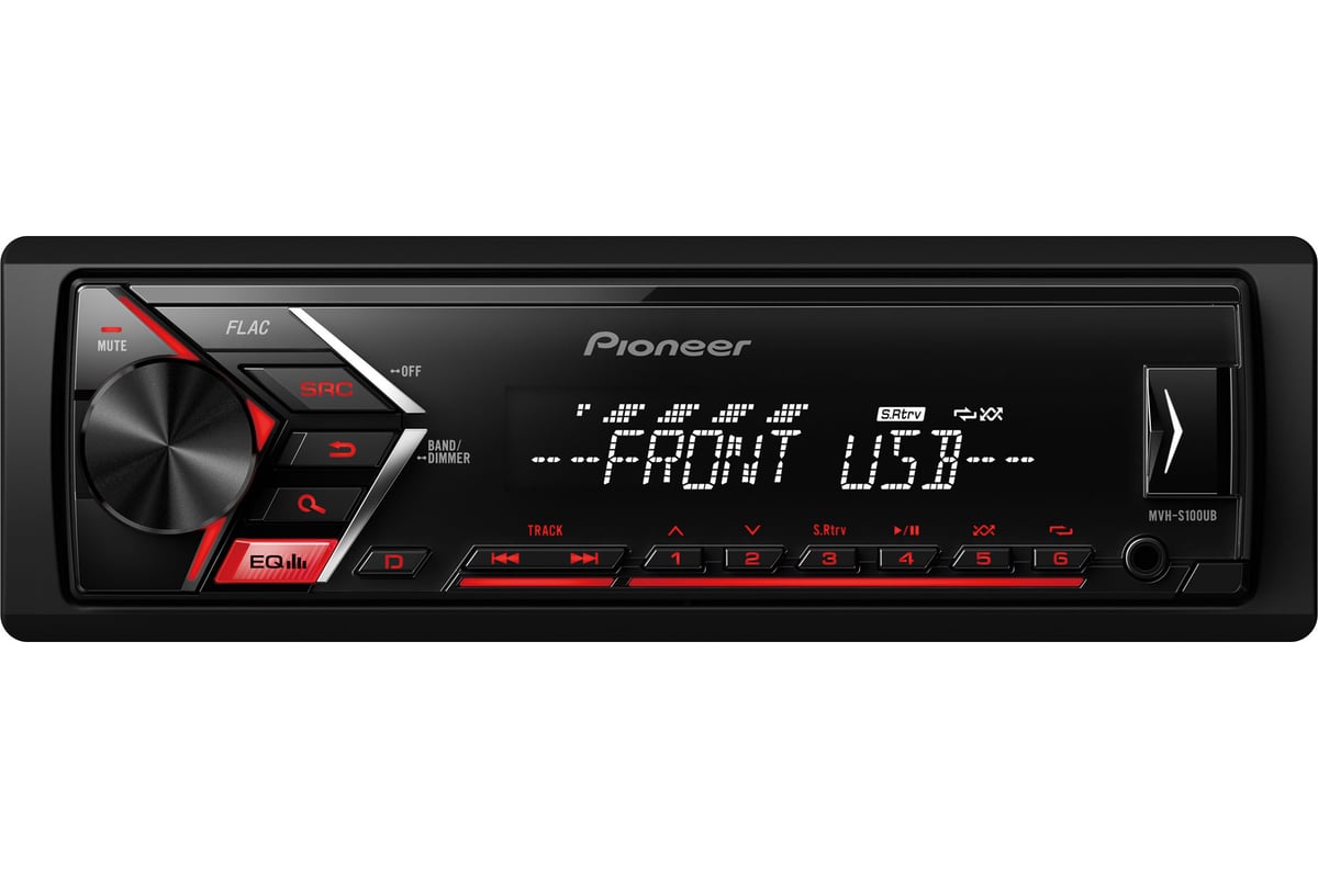 Автомагнитола PIONEER MVH-S100UB - выгодная цена, отзывы, характеристики,  фото - купить в Москве и РФ