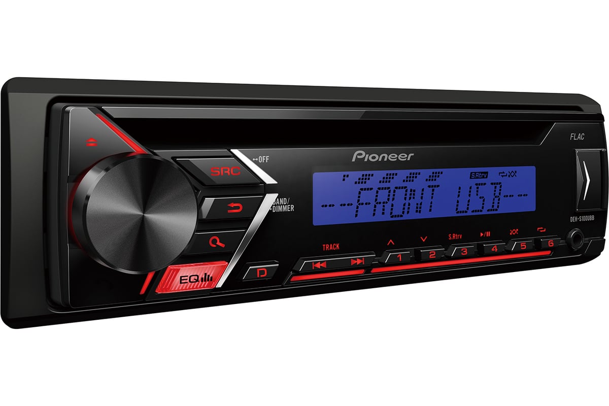 Автомагнитола PIONEER DEH-S100UBB - выгодная цена, отзывы, характеристики,  фото - купить в Москве и РФ