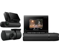 Видеорегистратор PIONEER экран 2" 2 камеры Full HD угол 160гр WDR HDR Wi-Fi GPS G-сенс VREC-DZ700DC