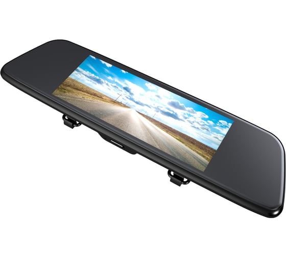 Видеорегистратор PIONEER зеркало экран 6.7" сенсорн.IPS, 2 камеры фр. 150гр., тыл. 120 гр., G-сенсор VREC-150MD