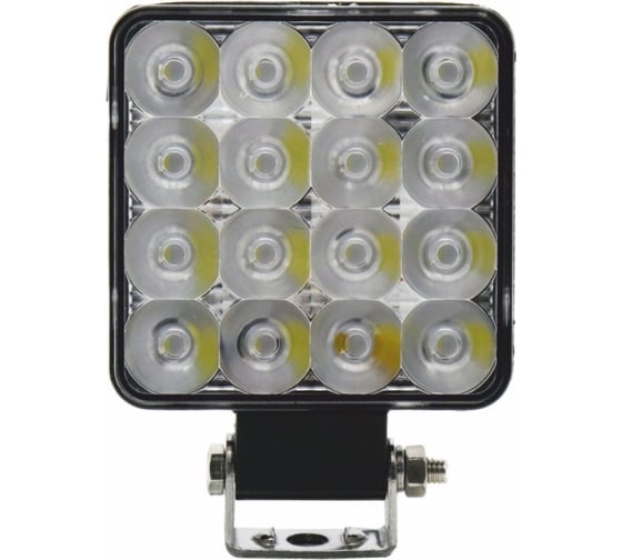 Светодиодная фара Вымпел WL-147CF ближн. свет, кв. пл. корп. 16 LED, 18W 5270