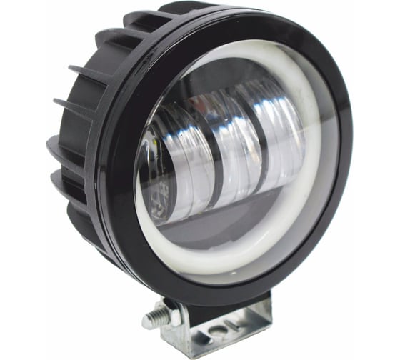Светодиодная фара Вымпел WL-525 неон. обод, ов., 3LED, 30W 5263