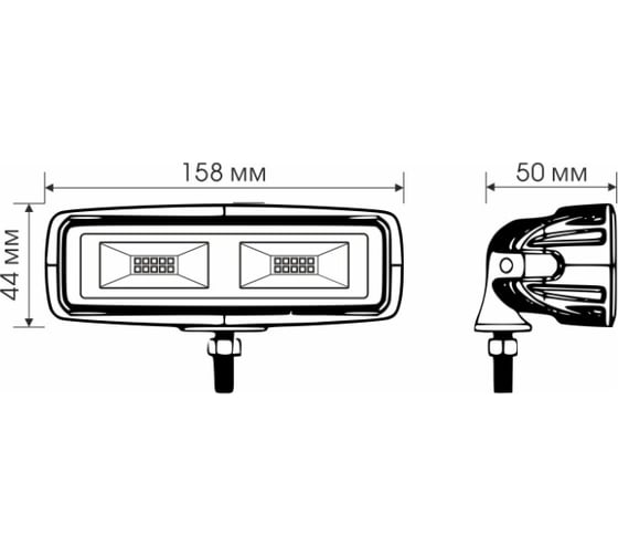 Светодиодная балка Вымпел CK-20-S ближн. свет, 20 LED 5272