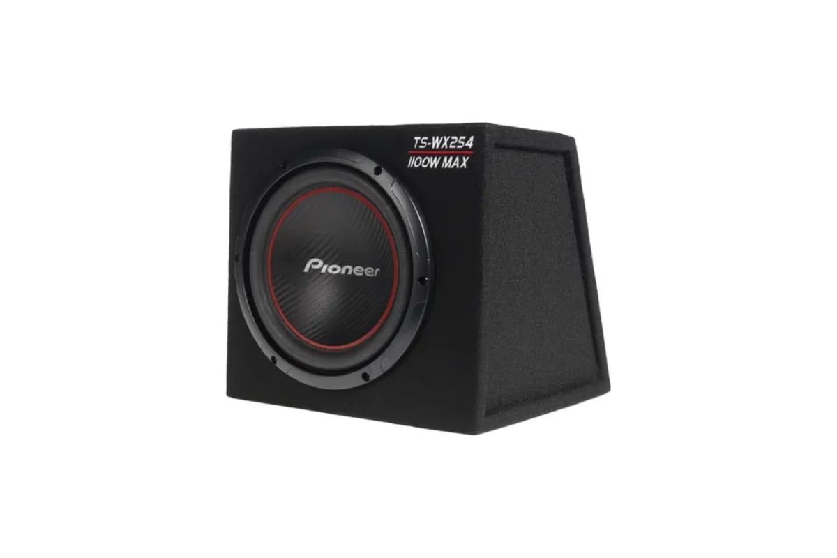 Корпусный пассивный сабвуфер PIONEER TS-WX254 - выгодная цена, отзывы,  характеристики, фото - купить в Москве и РФ