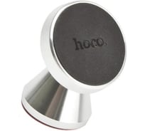 Держатель в автомобиль Hoco СА46 metal магнитный, на панель, серебряный 0L-00042967