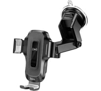 Держатель в автомобиль Hoco с бзу HW3 wise автозажим, на панель, 15w, черный 0L-00058077