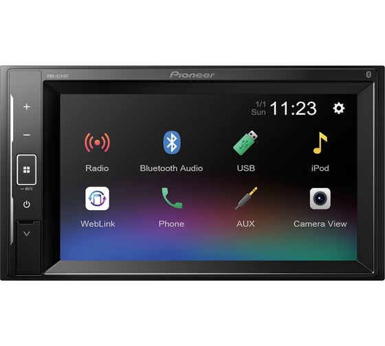 Мультимедийная система Pioneer 6.2" USB пульт ДУ DMH-A241BT 1