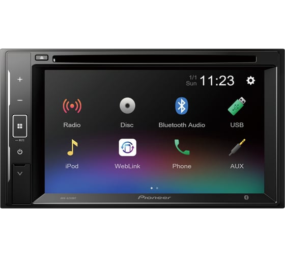 Мультимедийная система Pioneer экран 6.2" CD/DVD/USB AVH-A240BT