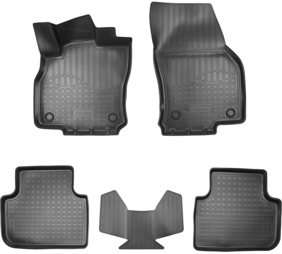 Салонные коврики НОР-ПЛАСТ для Audi Q3 II (F3) 3D (2018) UNIDEC NPA11-C05-604 1