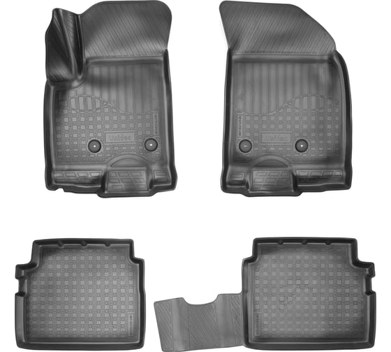 Салонные коврики НОР-ПЛАСТ для Chevrolet Nexia 3D (2020)\ Ravon R3 3D (2015) UNIDEC NPA11-C12-490