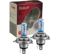 Лампы Диалуч h4 12v 60/55w +130, p43t extreme ray prime лч120pr-2xr 12604-PR-XR-DUO