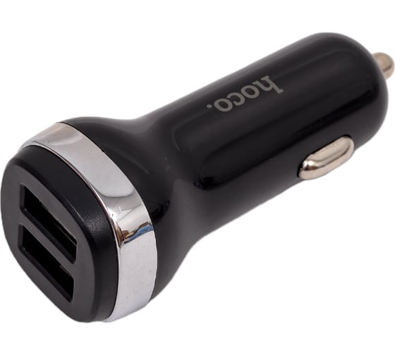 Автомобильное зарядное устройство Hoco z40 superior 2xusb, 2.4а, led (черный) 0L-00049978