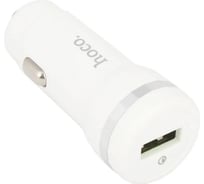 Автомобильное зарядное устройство Hoco z27a staunch 1xusb, 3а, 18w, qc3.0 (белый) 0L-00041345