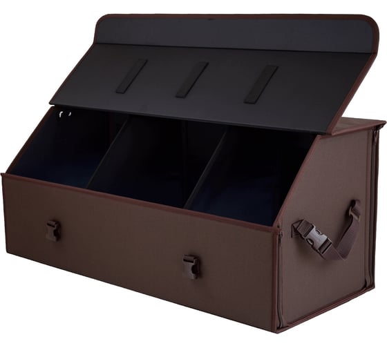 Органайзер в багажник автомобиля A&P Союз размер XXL коричневый с вышивкой Jeep (Джип) OSZ13009JEP 1