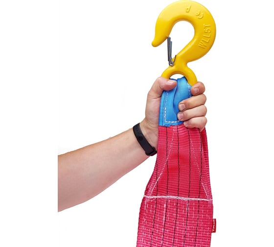 Буксировочный трос Tplus 30 т, 10 м крюк/крюк T023480