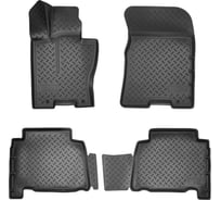 Салонные коврики UNIDEC НОР-ПЛАСТ для Kia Mohave 3D 2021, с напольной педалью NPA11-C43-225