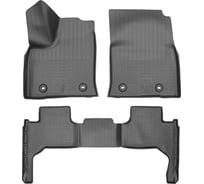 Салонные коврики UNIDEC НОР-ПЛАСТ для Lexus LX600 IV 3D 2022, 5 мест NPA11-C88-530-2