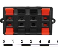 Клемма прищепка на корпус Pro Legend 30x58 мм, 8 гнезд PL2444