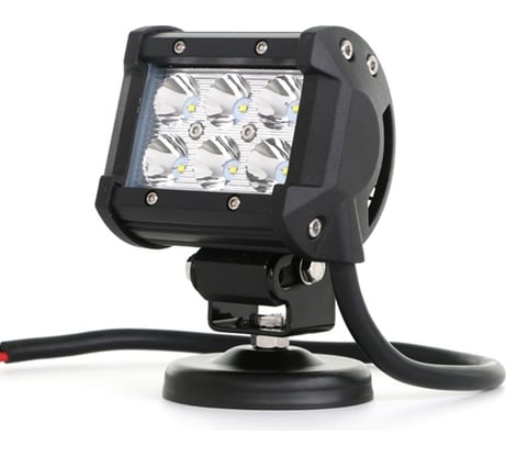 Светодиодная фара Вымпел CL-18W-S, дальний свет, мет. корп. 6 диодов 5186