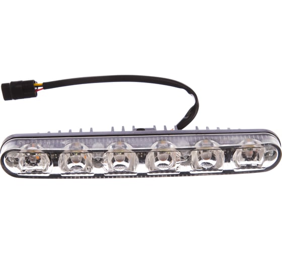Ходовые огни Вымпел DRL-HP-X6, мет. корп. 6 диод. бегущая строка 5177