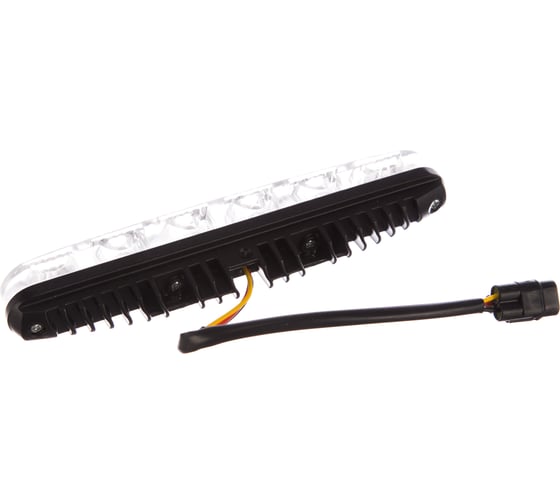 Ходовые огни Вымпел DRL-HP-X6, мет. корп. 6 диод. бегущая строка 5177