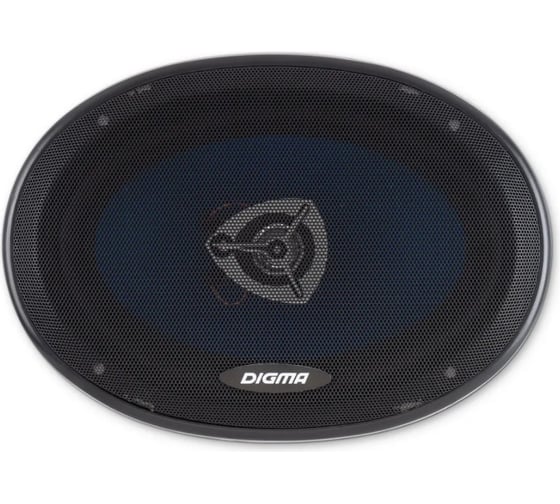 Автомобильные колонки DIGMA DCA-B693 300 Вт, 90 дБ, 4 Ом, 15x23 см (6x9дюйм) (ком.:2кол.) коаксиальные трех 480622