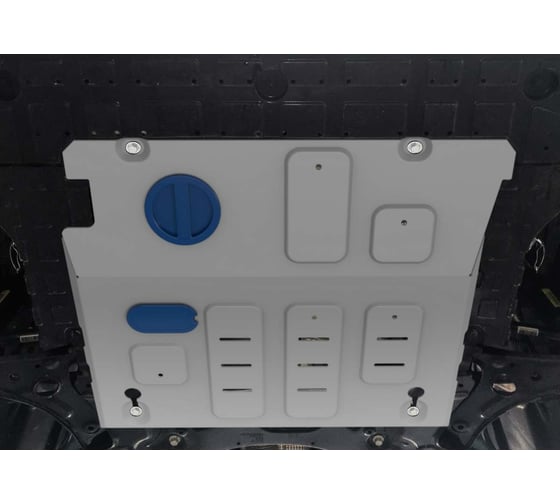 Защита картера Rival Geely Emgrand SS11 АКПП 2022-н.в., AL 3 mm, с крепежом, 333.1929.1