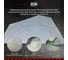 Защитный чехол тент на мотоцикл ZDK Silver Размер XL 240x140x100 см PEVA ZDKMOTOSilverXL 5