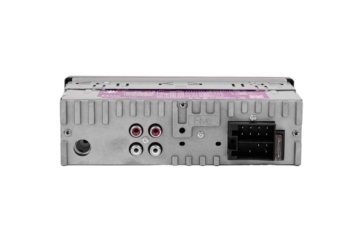 Автомагнитола FIVE 1din ресивер 24 В, белая, BT, USB, SD, FM, AUX, MP3,  фикс. панель F34W - выгодная цена, отзывы, характеристики, фото - купить в  Москве и РФ