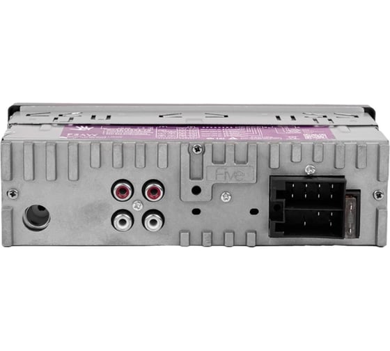 Автомагнитола FIVE 1din ресивер 24 В, белая, BT, USB, SD, FM, AUX, MP3, фикс. панель F34W