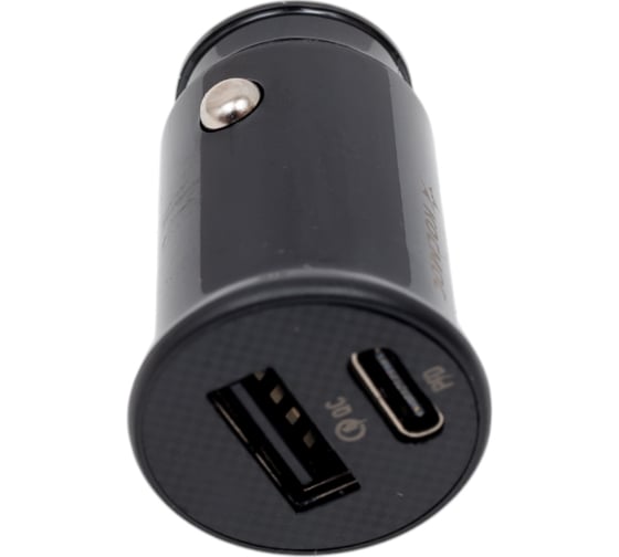 Зарядное устройство от прикуривателя автомобиля КОСМОС USB TYPE-C 20Вт KCCH20WUSBTC