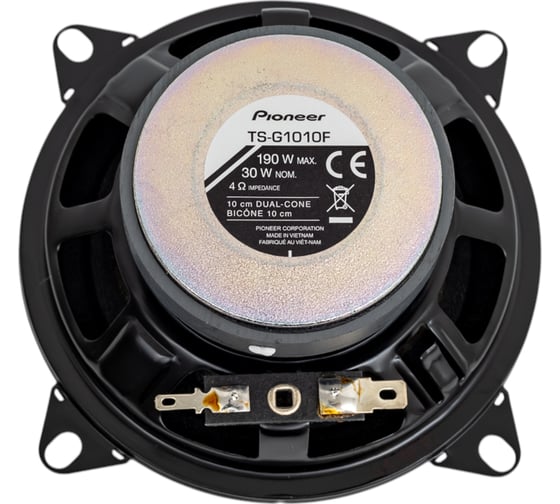 Акустическая система PIONEER (10 см. широкопол. коакс. АС, макс. 190 Вт) TS-G1010F