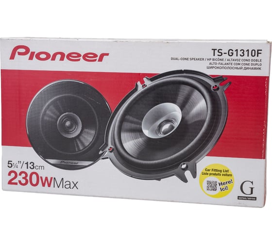 Акустическая система PIONEER (13 см. широкопол. коакс. АС, макс. 230 Вт) TS-G1310F