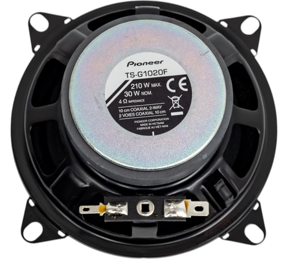 Акустическая система PIONEER (10 см. 2-пол. коакс. АС, макс. 210 Вт гриль в комплекте) TS-G1020F
