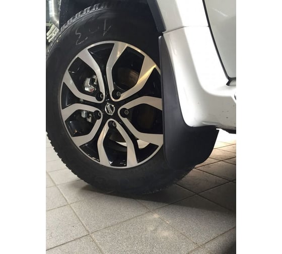 Брызговики Rival передние для Nissan Terrano 2014-2016 2016-н.в. 2 шт,без крепежа 24108001