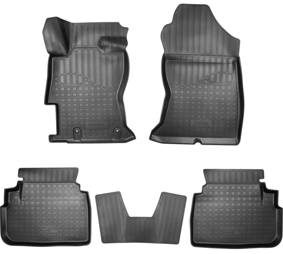 Салонные коврики UNIDEC НОР-ПЛАСТ для Subaru XV (G5) 3D (2017) NPA11-C84-810 1