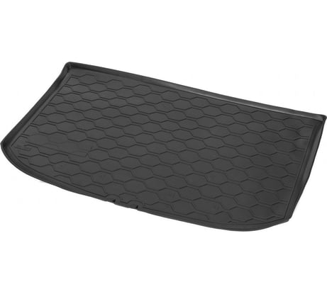 Коврик в багажник автомобиля Rival для Kia Soul II хэтчбек 2014-2019, полиуретан, 12806001